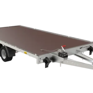 Remorque plate basculante 400×200 Uniplat 4020S P 2700 kg