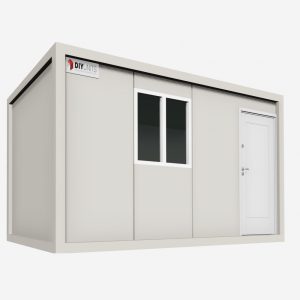 Conteneur aménagé bureau plat 4 m.