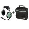 CASQUE AVION H10-13.4 + SACOCHE OFFERTE DAVID CLARK