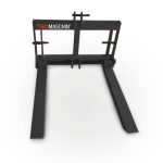Palettengabel für Traktor PT700, Hubkraft 700 kg, Gabellänge 910 mm, TecMaschin