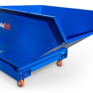 Benne basculante MK600 sur roues, 1.000 mm x 1.450 mm x 970 mm, volume 600 l , SolidHub
