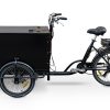 Vélo de charge électrique solaire, 25 km/h 150 kg Charge maximale, 1 batterie incluse