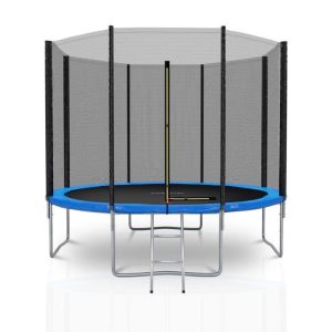 Trampoline extérieur Deluxe Jump4Fun 10Ft – ø305cm Bleu