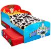 Lit enfant 70×140 cm avec espace de rangement sous le lit