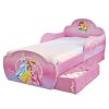 Lit pour enfants avec espace de rangement sous le lit Disney Princesses