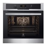 Four électrique encastrable chaleur pulsée multifonction-68L-Pyrolyse-A+-Inox  ELECTROLUX EEC44549OX