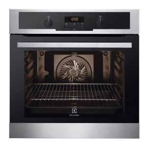 Four électrique encastrable chaleur pulsée multifonction-68L-Pyrolyse-A+-Inox  ELECTROLUX EEC44549OX