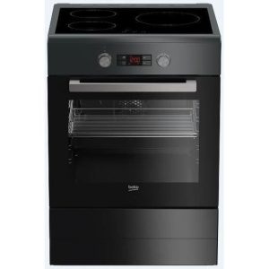 Cuisinière table induction – 3 zones – Four électrique – Catalyse – 60 L – A – L 50 x H 85 cm  BEKO FSE58300ACS