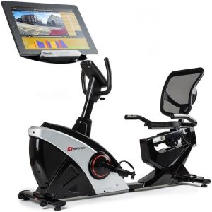 Vélo d&rsquo;appartement Semi-allongé HS-070L Helix Masse d&rsquo;inertie 18,5 kg Ordinateur Multifonctionnel – Hop-Sport