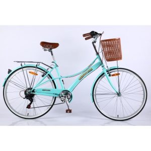 Velobecane Paris Vélo de ville Turquoise
