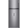 Réfrigérateur congélateur haut LG GTF7043PS – 438L (321+117) – Froid ventilé A++ – L70m x H178cm – Inox