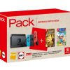 Pack  Nintendo Switch Néon + Mario et Les Lapins Crétins Kingdom Battle + Rayman Legends: Definitive Edition