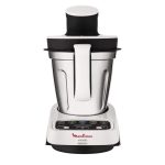 MOULINEX VOLUPTA HF404110 – Robot culinaire de réchauffage – 1000 W – 100 recettes – Programmes automatiques