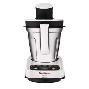 MOULINEX VOLUPTA HF404110 – Robot culinaire de réchauffage – 1000 W – 100 recettes – Programmes automatiques