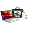 ASUS PC Portable X409UA-EK080T -14&Prime; FHD – Pentium 4417U -RAM 8Go -Stockage 256Go SSD -W10 + sacoche + souris + Office 365 Personnel