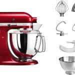 KITCHENAID 5KSM175PSECA ARTISAN CANDY APPLE Gebäckroboter