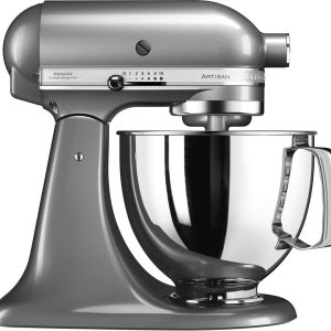 Robot patissier KITCHENAID 5KSM125ECU ARTISAN GRIS ARGENT