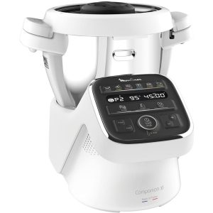 Robot cuiseur MOULINEX ROBOT CUISEUR COMPANION XL BLANC GRIS HF80CB10