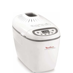 Machine à pain MOULINEX OW610110  Bread Baguettes – 16 programmes – Capacité 1,5 kg – Blanc