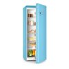 Réfrigérateur Klarstein Irene XL  – grand volume : 242 Litres – 5 clayettes en verre incassable – Classe A+ – design rétro bleu