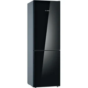 BOSCH KGV36VBEAS – Réfrigérateur combiné – 307 L (213 + 94 L) – Froid low frost – L 60 x H 186 cm – Noir