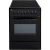Cuisinière table vitrocéramique- 4 foyers-1700w- Four électrique- Catalyse-61L-A-L60XH85cm-Noir  CONTINENTAL EDISON CVMC6060B –