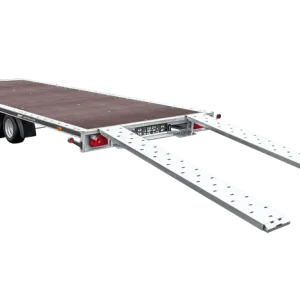 Dépanneuse UNITRAILER UNIPLAT 600/3 S à trois essieux 600×215 3500 KG