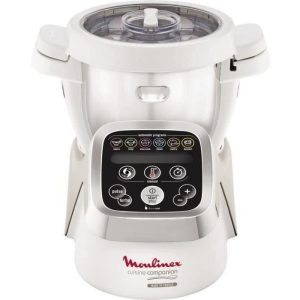 MOULINEX HF800A10 Robot cuiseur Companion – 4,5 L – Blanc