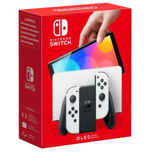 Console Nintendo Switch – Modèle OLED • Blanc