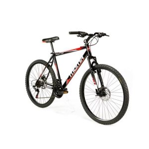Vélo VTT Tout Terrain FOX 26&Prime; Moma Bikes, double disque et suspension