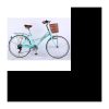 Velobecane Paris Stadtfahrrad Türkis