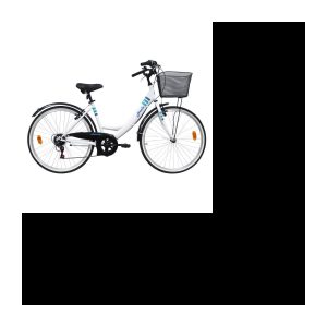 VTC 26″ NEELA – 6 Gänge + City-Ausstattung mit Korb, Gehäuse und Schutzblech