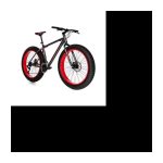 Fahrräder, MTB, FAT BIKE 26″ Moma Bikes, Aluminium, SHIMANO 21S, Scheibenbremsen
