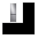 Kombinierter Kühlschrank SAMSUNG RB34C605CS9 Ref. 1191015
