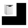 Geschirrspüler 60 cm BEKO BDFN26446WA Ecke intensiv Ref. 1213331