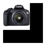 CANON EOS 2000D 24,1 Megapixel – WLAN – NFC + EF-S 18-55 IS II-Objektiv