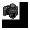 NIKON D3500 Spiegelreflexkamera + AF-P DX 18-55 VR-Objektiv – 24,2 MP DX, FullHD-Video