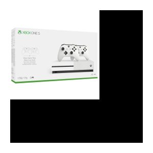 Xbox One S 1 TB 2 Controller + 14-tägige Xbox Live Gold-Testversion und 1 Monat Game Pass-Testversion