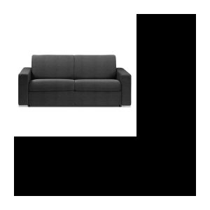 4-Sitzer-Schlafsofa DREAMER umwandelbar RAPIDO 160*197*16cm neoanthrazitgrauer Stoff Inside75