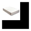High-End-Entspannungsmatratze 80×190 mit Reggio-Memory-Schaum 27 cm – Ausgewogen – Komfort-Bettwäsche