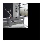 Hochklappbarer Couchtisch aus Esche – DELYA – Größe: L 100 x B 50 x H 44/59 – Marketingfarbe: Grau