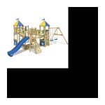 Kinderschaukel – Smart Queen Playground – 2 WICKEY Schaukelgeräte