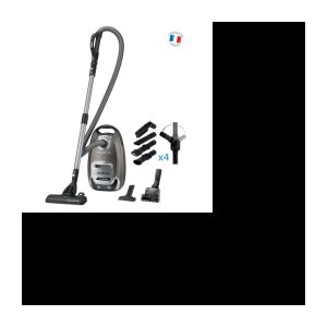 Staubsauger mit Beutelkapazität 4,5 l 750 W Sonderzubehör Tierhaare und Auto Rowenta RO6466EA Silence Force Home & Car Pro