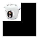 MOULINEX CE704110 Cookeo Smart Multicooker mit 100 vorprogrammierten Rezepten – 6 L – Weiß