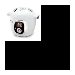 MOULINEX CE704110 Cookeo Smart Multicooker mit 100 vorprogrammierten Rezepten – 6 L – Weiß