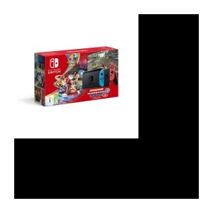 Nintendo Switch Neon Console Pack + Mario Kart 8 Deluxe im Downloadcode enthalten