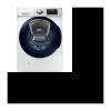 Addwash Maxi Waschmaschine, Kapazität 16 kg, Energieeffizienz A++, 1200 U/min, variabel, digitaler Invertermotor, SAMSUNG WF16J6500EW