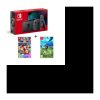 Graue Switch-Konsole + Mario Kart 8 Deluxe + The Legend of Zelda Breath of the Wild