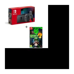Nintendo Switch Grey Pack + Luigi’s Mansion 3