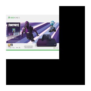 Xbox One S 1 TB Fortnite + 1 Monat Testversion von Xbox Live Gold und 1 Monat Testversion der XBOX Gamepass-Dienste